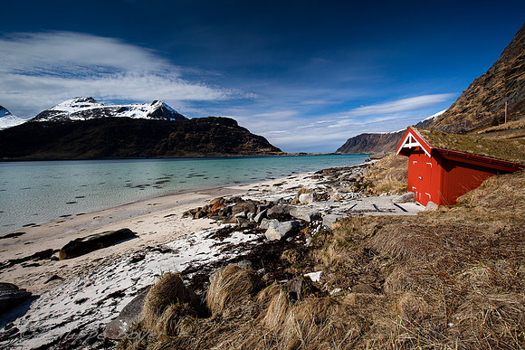 Between leknes and Ramberg - Lofoten