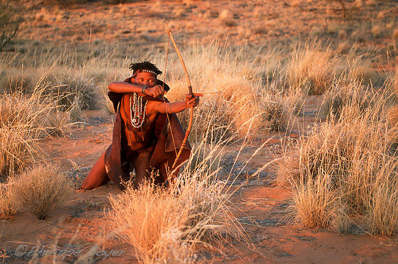 Bushman - Kalahari desert
