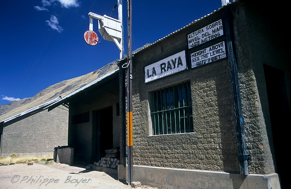 La raya - Peru