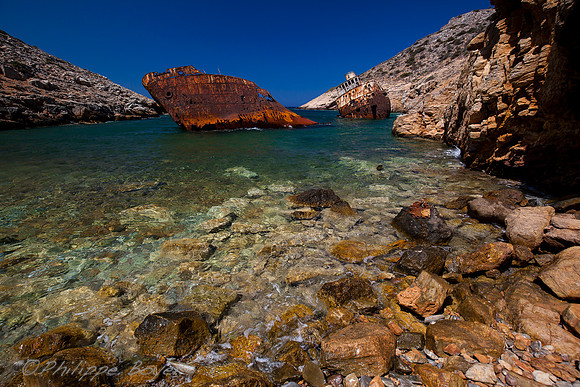 Amorgos - Olympia Wreck