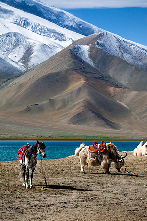 China - Karakul lake - Xinjiang