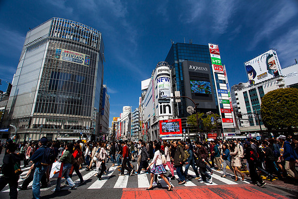 Tokyo - Shibuya crossing
