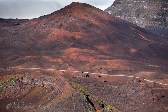 La plaine des sables, piton de la fournaise