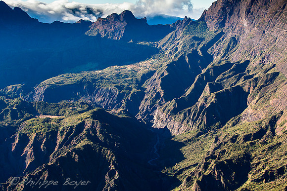 Cirque de mafate, vue du Maido