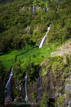 Voile de la mariée, cirque de Salazie