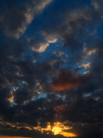 Sunset on Kuta beach