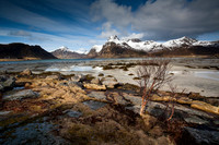 Between leknes and Ramberg - Lofoten