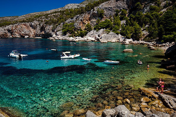 Croatie - Zarace beach- Hvar