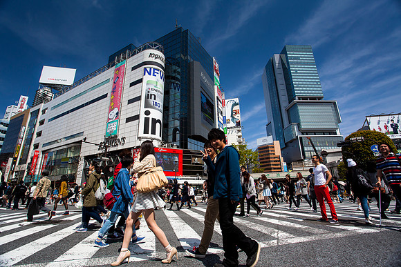 Tokyo - Shibuya crossing