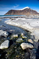 Between Leknes and Ramberg - Lofoten